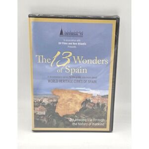 The 13 Wonders of Spain: World Heritage Cities‎ (DVD) New/Sealed